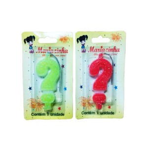 MARIAZINHA VELA SUPER BRILHO N? SORTIDO C/10