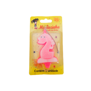 MARIAZINHA VELA SORRISO N2 ROSA C/10