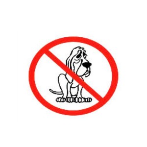 PLACA ADES PROIB ANIMAIS 15X14 REFS251 JA