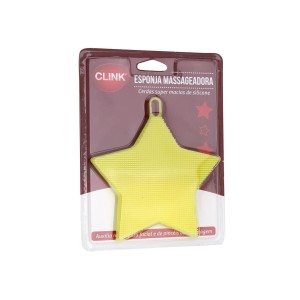 CLINK ESPONJA MASSAGEADORA DE SILICONE CK2006