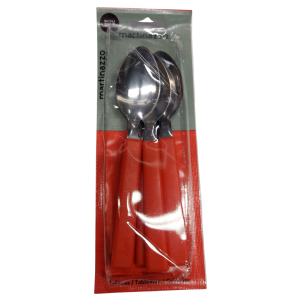 Conjunto de Colheres Vermelhas para Mesa 6 Peças - Ref. 65620/8 - Martinazzo