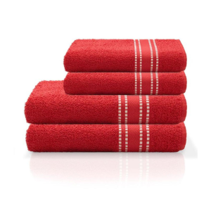 TOALHA LINEA P/ROSTO VERMELHO 45X70CM R5023