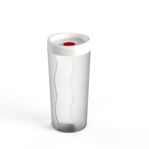 POTE HERMETICO 1,5L TAMPA BRANCA REF: 964 - PANAMBY PLASTICO