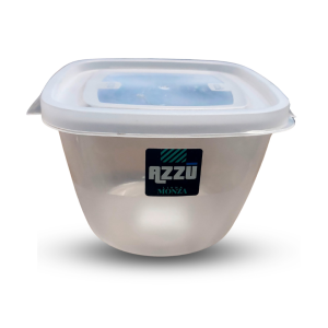 CAÇAROLA L MONZA 1300ML TRANSPARENTE REF: 1009 - AZZU